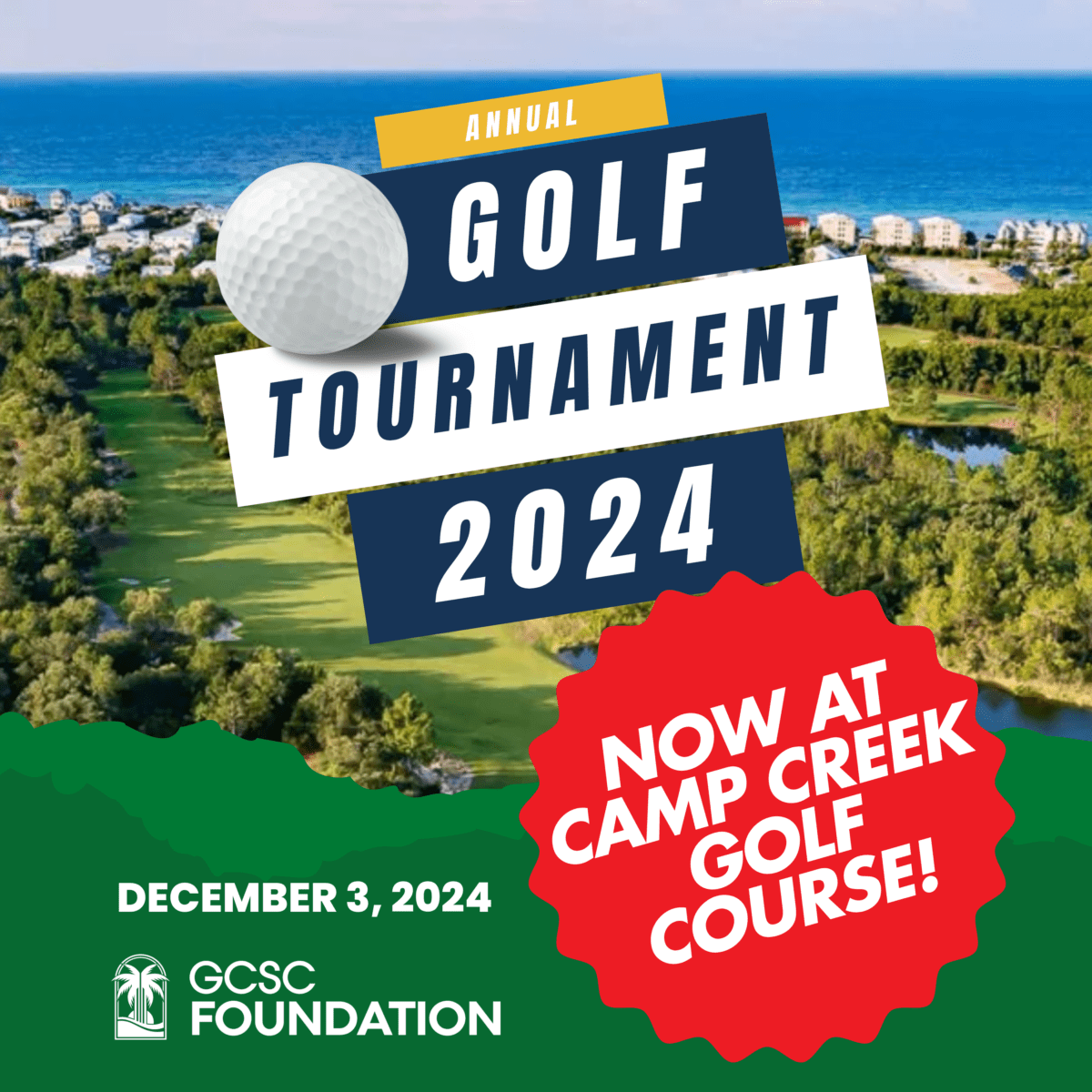 2024 Golf Tournament flyer.